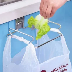 Sale Classico Påse Dispenser, Liten Metalldörrförvaring, Silver