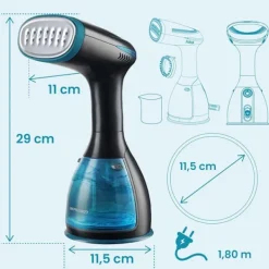 B2X Clothes Steamer 1500W – Handhållen Rynkborttagare för tyg