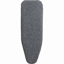 Best 110*34cm Dragsko Strykbrädesöverdrag Bekvämt Universal Bomullsöverdrag Fläckbeständigt Tjockt Skyddande Bränn Dark Blue Plaid