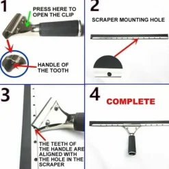 Outlet 25/35/40/45cm Fönsterputs Glasrengöring 45CM 45cm 45cm