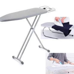 Best HEET 140*50CM universell silverbelagd strykbrädesöverdrag & 4mm dyna