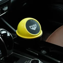 New 20*6,5*9CM-Gul-Universal Bil Liten Papperskorg