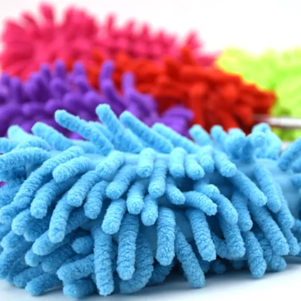 Outlet (75cm)6-pack Mikrofiberdammvippa med Teleskopiskt Skaft