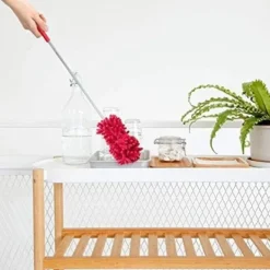 Outlet (75cm)6-pack Mikrofiberdammvippa med Teleskopiskt Skaft