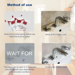New Concrobium Mögelkontroll Hushållsrengöring Väggmögelborttagare för Hemmakontor[HK]