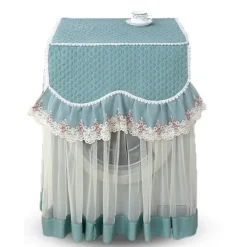 Sale ATELA Cover Spets Blomma Tvättmaskinsöverdrag Cover Cover för att skydda tvättmaskinen