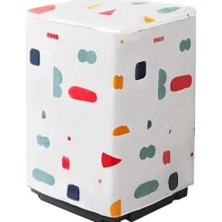 Best ATELA Cover, tvättmaskin och torktumlare damm- och vattentätt skydd, cover, tvättmaskinsskydd (topmatad)