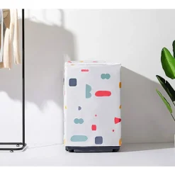 Best ATELA Cover, tvättmaskin och torktumlare damm- och vattentätt skydd, cover, tvättmaskinsskydd (topmatad)