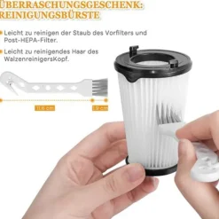 Discount Cx7-filter för Ergorapido-dammsugare, Hepa-filterersättningsfilter för alla Cx7-2- och Qx8-modeller