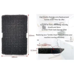 New Cylinda Torktumlare Kondensorfilter Svamp 2964840100 2-pack