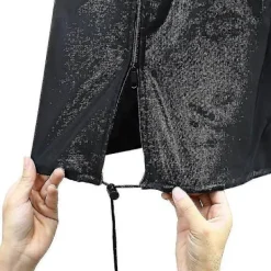 New FJORD 210d Svart Kraftig Vattentät Stående Uteplatsvärmare Skydd Värmeskydd (Ruipei)