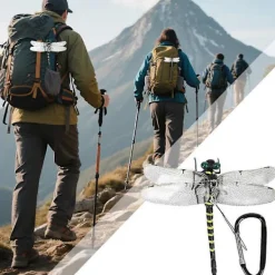 Sale Selected deals 3D Trollslända Insektsavvisande Klämmor - Realistiska Trollsländehattar & Ryggsäckstillbehör för Effektivt Insektsskydd