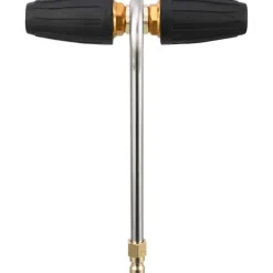 Outlet Daglig Ränna Verktyg Högtryckstvätt Munstycke, 2 Roterande Munstycken, 1/4 Tum