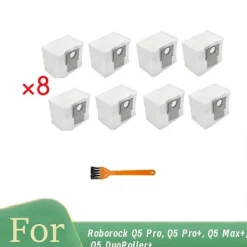 Clearance Dammpåsar för Q5 Pro, Q5 Pro+, Q5 Max+, Q5 DuoRoller+ sopmaskinstillbehör