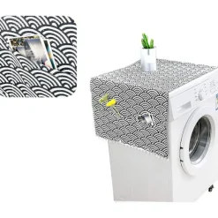 Sale Dammskydd för Kylskåp 55*130cm Kylskåp Tvättmaskin Dammtätt Kylskåpsskydd Dammskydd