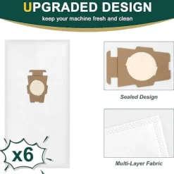 Sale Dammsugarpåsar - Passar Kirby-modeller Sentria, Avalir, Ultimate G-serien (6-pack)