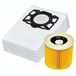 Clearance Dammsugarpåsar Filter Passar KFI 357 KFI357 KA 40 Ersättningspåse för 2.863-314.0WD2 Plus WD3 Som Visas