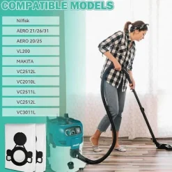 Dammsugarpåsar för VC2000L VC2010L VC2012L VC2511L VC2512L VC3011L VC3012L VC3511L, Nilfsk Alto Aero20