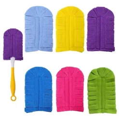 Discount FMYSJ Dammtorkar Refill för Swiffer Dammtorkare Förlängt Handtag - Återanvändbara Kraftiga Dammtorkar Refiller 360 för Swiff (FMY)