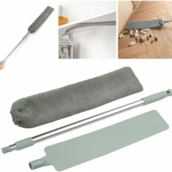 Clearance Dammtorkare, justerbar teleskopstång, våt- och torranvändning, hushålls- och golvrengöring, för under sängen, soffa, garderob - Fei Yu