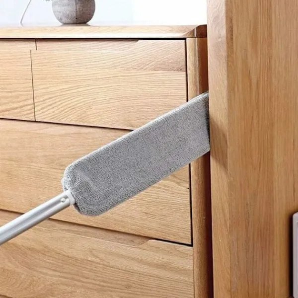 Clearance Dammtorkare, justerbar teleskopstång, våt- och torranvändning, hushålls- och golvrengöring, för under sängen, soffa, garderob - Fei Yu