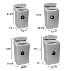 Hot Dammtättskydd Vattentätt Fodral Tvättmaskin Skyddande