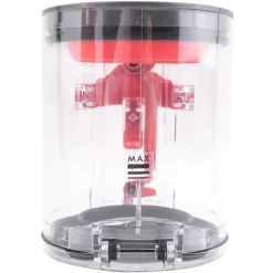 Hot Dammtunna för V12 Slim Dammsugare Behållare, Ersättningsdammuppsamlare Robotdammsugare Damm