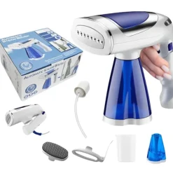 New OEM Dampfborste, 1600 W effekt, 250 ml vattentank, hopfällbar design