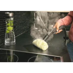 Online KARCHER Dampstädare med strykjärn SC 4 EasyFix Iron - Tryck 3.5 bar - Ångflöde 40 g/min - Strykjärn ingår Vit Svart, Vit