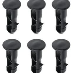 Sale DAO Db 3 par gångjärnsbultar gångjärnsstift för soptunnelock behållare för att passa 240/120/100/60l utomhus soptunnor, 65mm x 18mm, svart plast