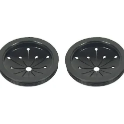 Best DAO DB Set med 2 Stänkskydd Avfallskvarnar Disipator av Tillbehör för Svart Avfall