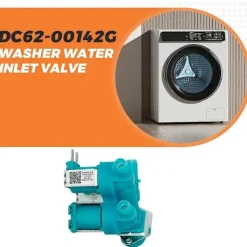 Clearance DC62-00142G Vatteninloppsventil för Samsung Tvättmaskin Del Magnetventil AP4211934 PS420