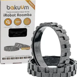 Best Däckhjul för Irobot Roomba 500, 600, 700, 800 och 900-serien (2-pack) Tillverkade i Spanien Halksäkra