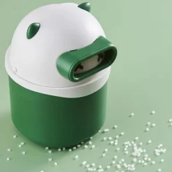 Clearance Dekorativ papperskorg med panda-design för skrivbord, söt papperskorg för kontor