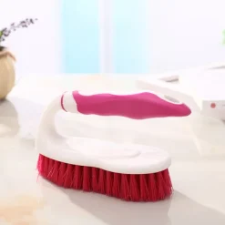 Online 6-delad djuprengöringsborste set, rengöringsborste, skrubbborste hörnborste skrubbdyna med skrapa huvud slipande dyna för badrum, golv, T