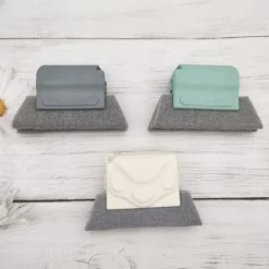 Best 3-delad fönsterrengöringsborste, kreativ spårrengöringsborste,