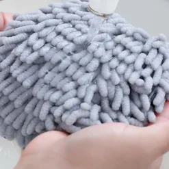 Hot 3-delad japansk chenille handbollsskrubb förtjockad hängande T