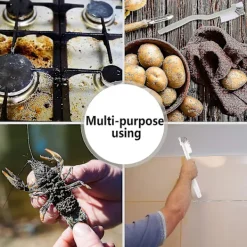 Best 4-delad Set med Rengöringsborstar, Små Skrubbborstar för Fönsterrengöring