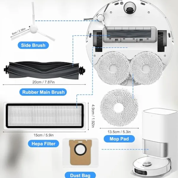 Hot 13-Delar - Tillbehörskit för Dreame L10s / L10 Ultra