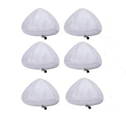 Clearance 6-delars anpassningsbart ångmoppset för Shark med Shark mikrofibermopphuvudtillbehör H20 X5 S302 S001