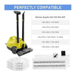 Best 12-delars Mikrofiberdukset, Tillbehör Kompatibelt För Rengörare Easyfix Sc2 Sc3 Sc4 Sc5