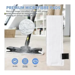 Best 12-delars Mikrofiberdukset, Tillbehör Kompatibelt För Rengörare Easyfix Sc2 Sc3 Sc4 Sc5