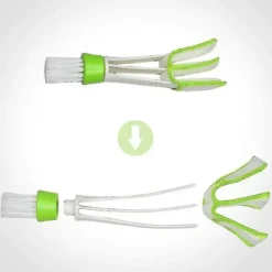 Online 5-delars set med persienndammvippor för rengöring av luftkonditioneringsfönster