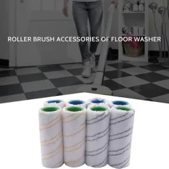 Online 8-delars set med rullar för FC7 FC5 FC3 FC3D Elektrisk Golvrengörare 2.055-007.0 / 2.055-006.0 (FMY) Gray Yellow