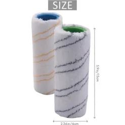 Online 8-delars set med rullar för FC7 FC5 FC3 FC3D Elektrisk Golvrengörare 2.055-007.0 / 2.055-006.0 (FMY) Gray Yellow