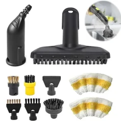 10-delars tillbehörsset för Kärcher ångtvättar SC1, SC2, SC3, SC4 och SC5 Som Visas As Shown