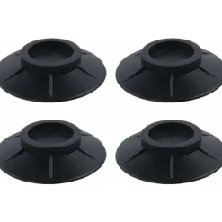 Outlet 4-delars vibrationsdämpande tvättmaskinsmatta - förhindra att tvättmaskinen rör sig - vibrationsdämpande tvättmaskinskuddar för tvättmaskiner och torktumlare | Fyndiq