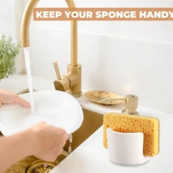 Clearance Diatomit Svamp Hållare för Kök Diskho, Vattenabsorberande Diskho Sten Torkning, Snabb Organizer för Kök Badrum as shown