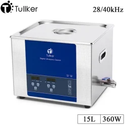 OEM Digital Ultrasonic Cleaner, 15 liters kapacitet, 360W effekt, låg ljudnivå drift,Digital, EU