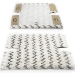 Online Generic Dirt Grip Shark Pads [2 Pads] Kompatibla med Klik 'n' Flip S6001 och S6003 Ångmoppar, Vit